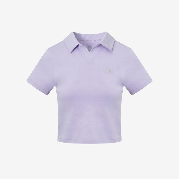 Fila Semi Crop Polo Shirt