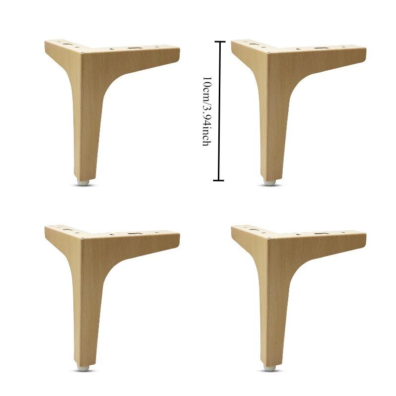4 Stück 15cm Beschläge Metall Sofabeine für Die Möbelfüße Höhe TV-Schrank Bett Couchtisch Stütze Ersatzbeine
