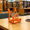 Mobile Phone Holder, 3D-Printed Skeleton-Inspired Phone Stand, Thin Lightweight Decorative Ornament for Desk Bedside Living Room Desktop
