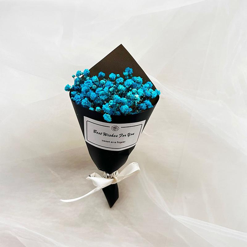 Small Bouquet Dried Eternal Flowers Car Interior Air Outlet Fragrance Clip Car Decoration Ornaments