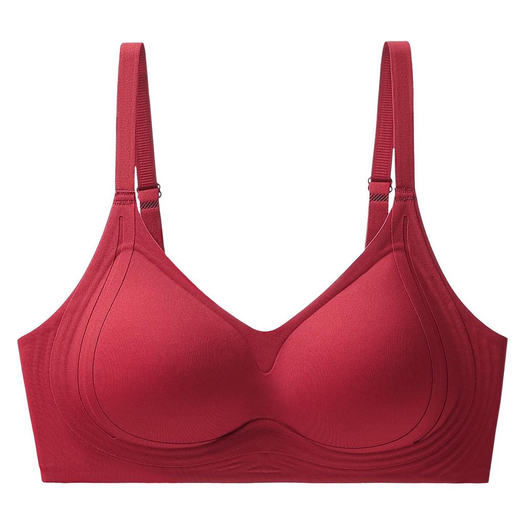 Nahtlose Foundation Flüssig-Unterwäsche: Kleine Brust Sammelstütze, Anti-Hänge Vollschalen Minimierungs-BH