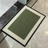 Bathroom Door Mat Super Absorbent Bath Mat Retro Bathroom Rug with Anti-Slip Bottom Diatomaceous