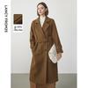 Langzi Wool Double-Faced Mid-Length Commuter Coat