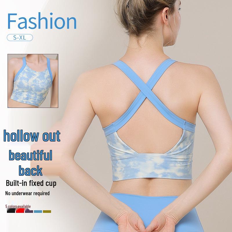 

High-Impact Cross-Border Sports Bra - Shockproof Yoga & Fitness Vest Extra Large