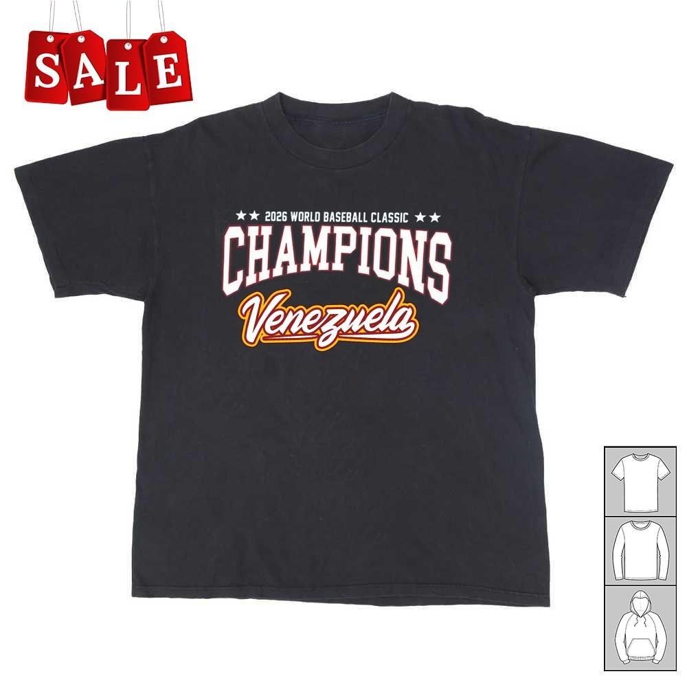New 2026 Team Venezuela baseball champion Gift For Fans Unisex S-5XL Shirt CA737 Unisex T-Shirt M