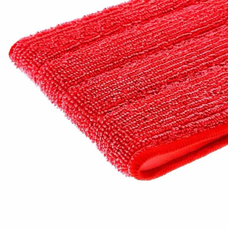 Flat Spray Replaceable Mop Cloth Microfiber Sprayer Mop Pad Wet And Dry Dual-Use Mop Washable Mop Cloth Trapezoidal Spray Mop