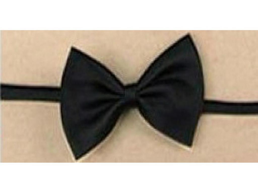 Korean Style Fashion Casual Polyester Silk Jacquard Bow Tie for Banquet and Business Events