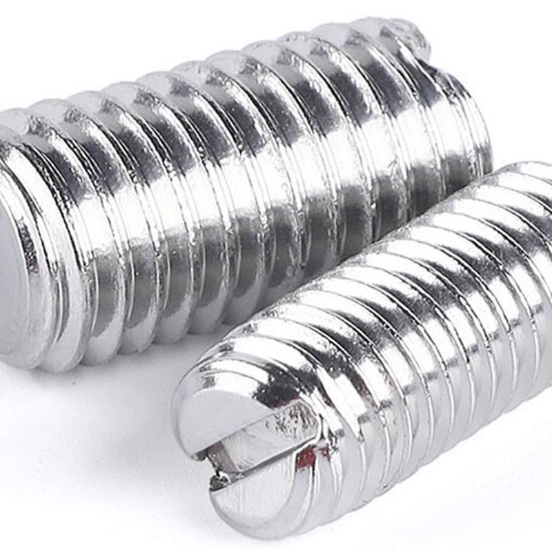 304 Stainless Steel Slotted Set Screw, Headless (M2-M6)