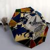1pc Ravenclaw Crest Umbrella with Plastic Handle,Suitable for All Seasons Travel Outdoor Multi-functional UmbrellaDCS065