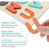 Wooden Puzzles for Toddlers, Kesletney Wooden Alphabet Number Shape Learning Puzzles for Kids, Preschool Educational Toys Gift for Boys Girls Ages 3