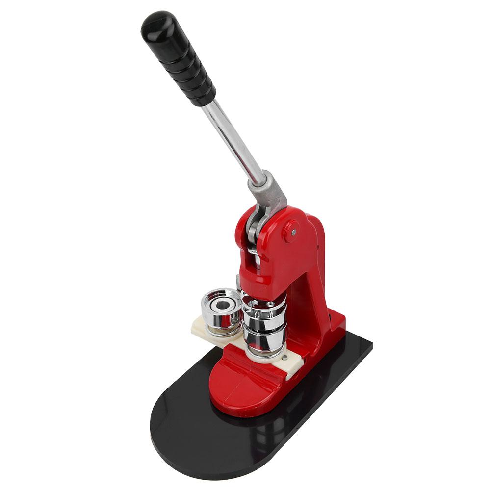 Aluminum Alloy Button Maker 32mm Badge Button Making Machine with Consumables