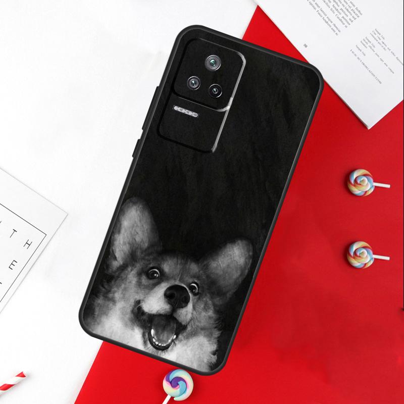 

Чехол Корги и Бабл-ти для Xiaomi 14T 11T 12T 13T Pro 13 14 15 Ultra POCO X7 Pro X3 X5 X6 F5 F6 M6 Pro Xiaomi 13