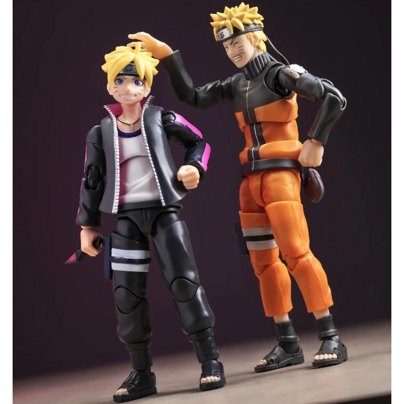 Blokees Naruto Uzumaki Boruto Kurama Model Assembly Toy CHAMPION CLASS Anime Action Figures Toy Collectible Statue Birthday Gift