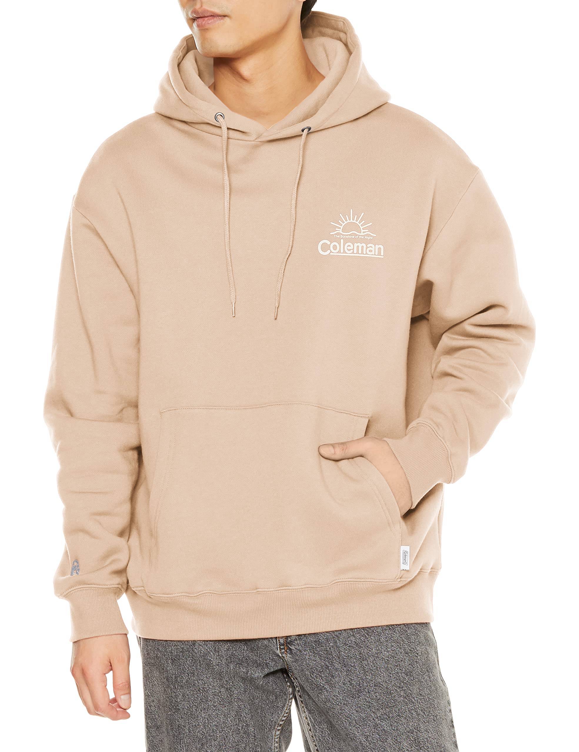 

Coleman Sunshine Logo Fleece-Lined Hoodie, Beige, XL