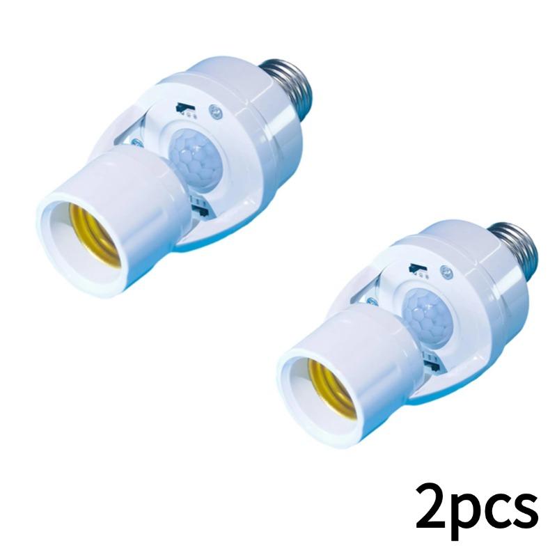 E27 Plug Socket Switch Base Infrared Motion Sensor Smart Light Bulb Socket Led Bulb Light Lamp Holder Adapter