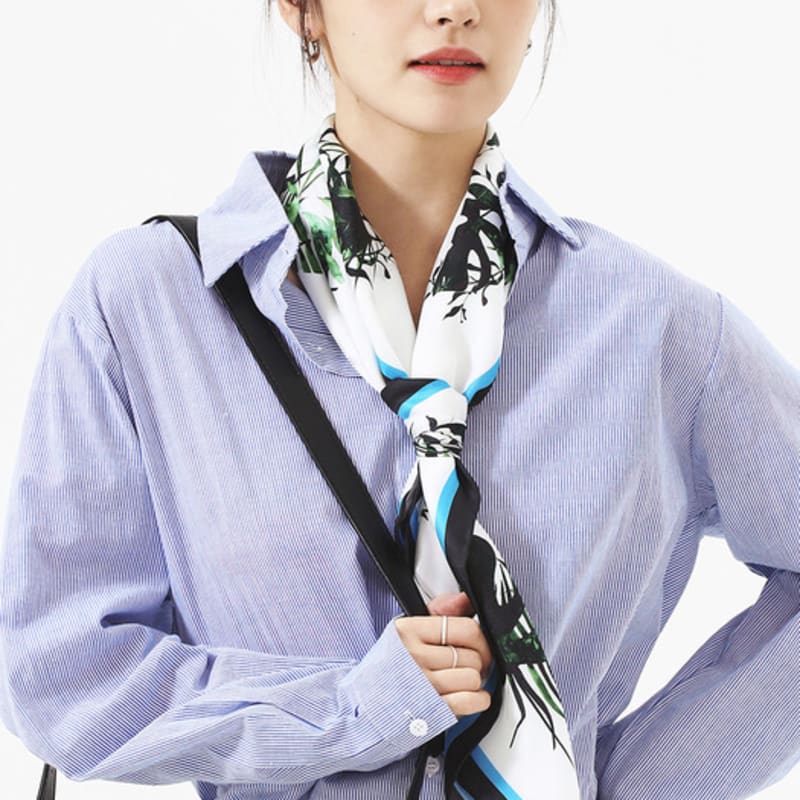 ONSZ Moon Garden Silk Scarf