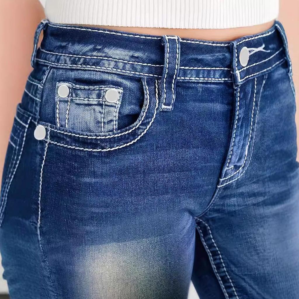 Women's Denim Classic Versatile High Waist Fashionable Shorts
