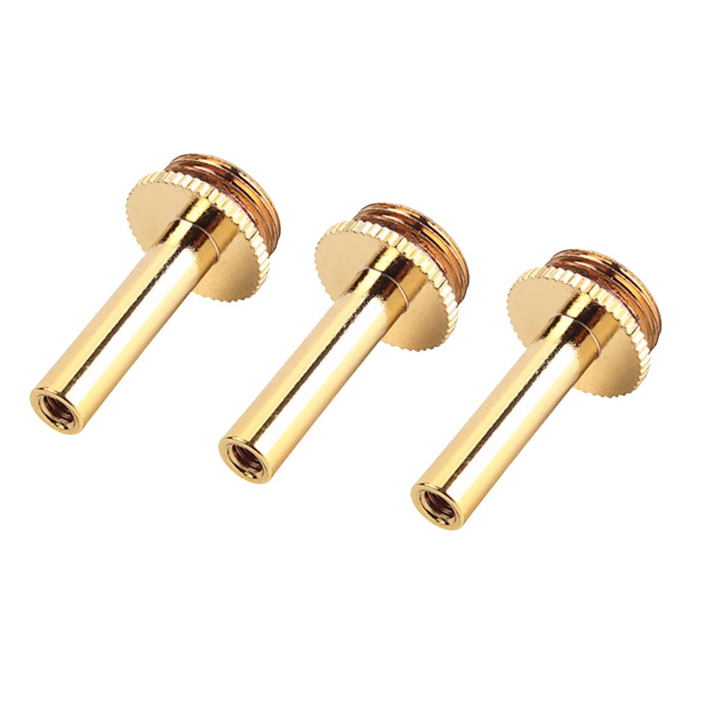 9pcs Copper Bb Trumpet Connecting Rod Screws Replacement Musical Parts Set