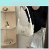 Chic New Moon Shoulder Bag For Women Soft Fabric Casual Travel Purse Ideal For Summer