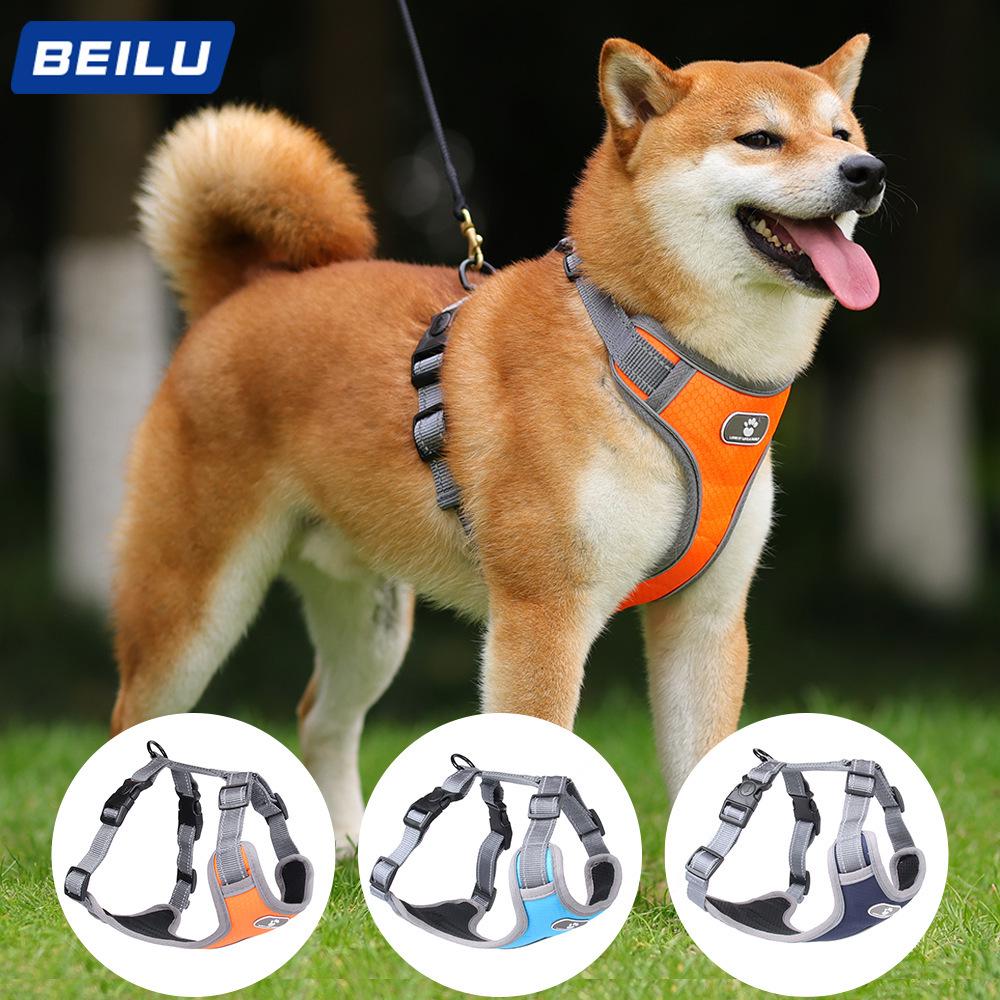 Reflective Anti-Escape Dog Harness Vest for Medium & Large Dogs