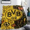 1pc Dortmund Print Flannel Blanket, High quality Comfortable for All Seasons, Home Decor, Warmth and Comfort, Perfect for Christmas Gifts29