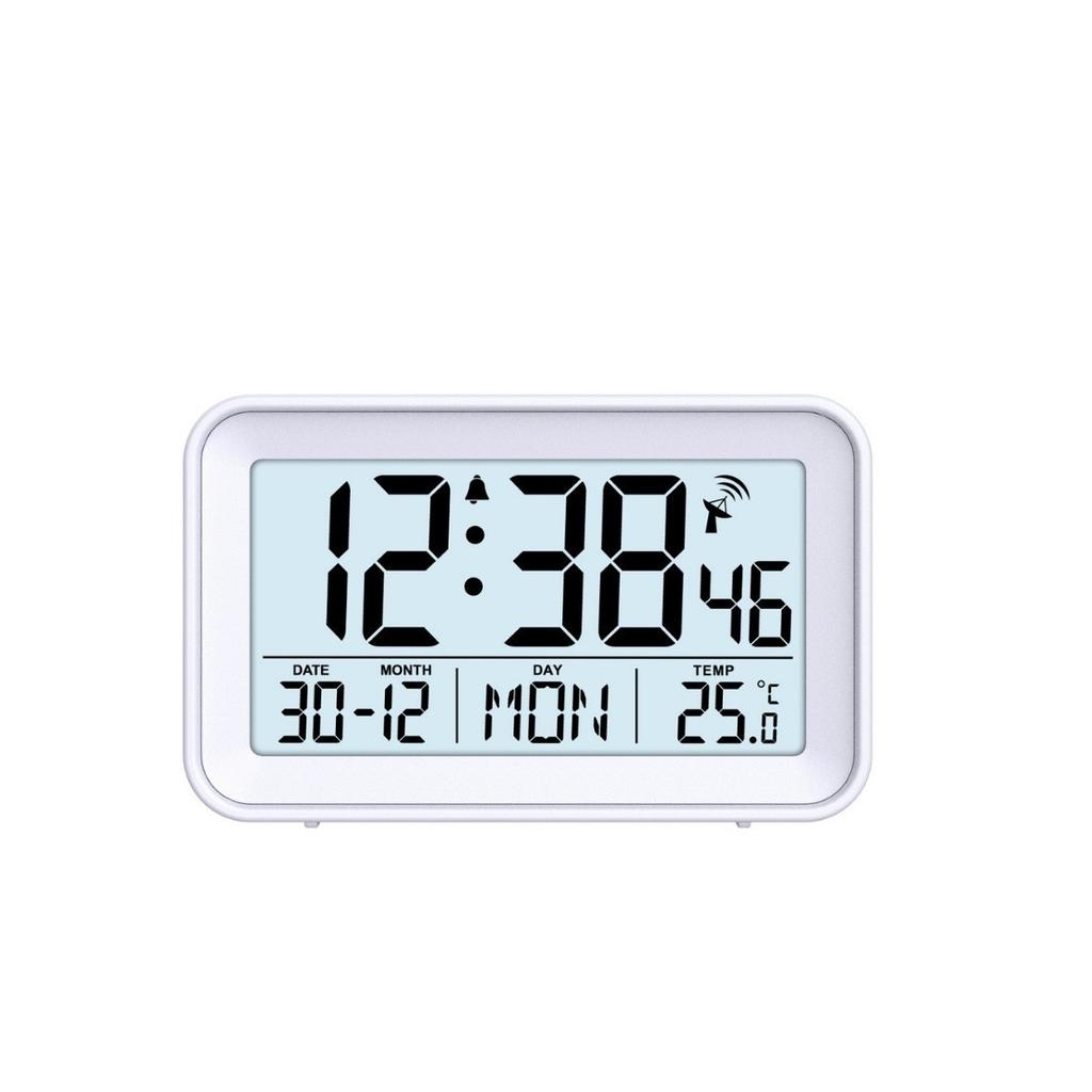 LCD Alarm Clock Simple Indoor Table Clock Temperature and Humidity Clock Wanli Electronic Clock Alarm Radio Clock