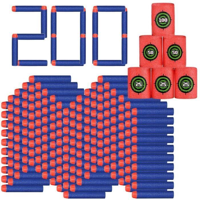 Flèches et pointes - Nerf - N-Strike Elite - 200 pointes - 6 pointes en mousse - Mixte