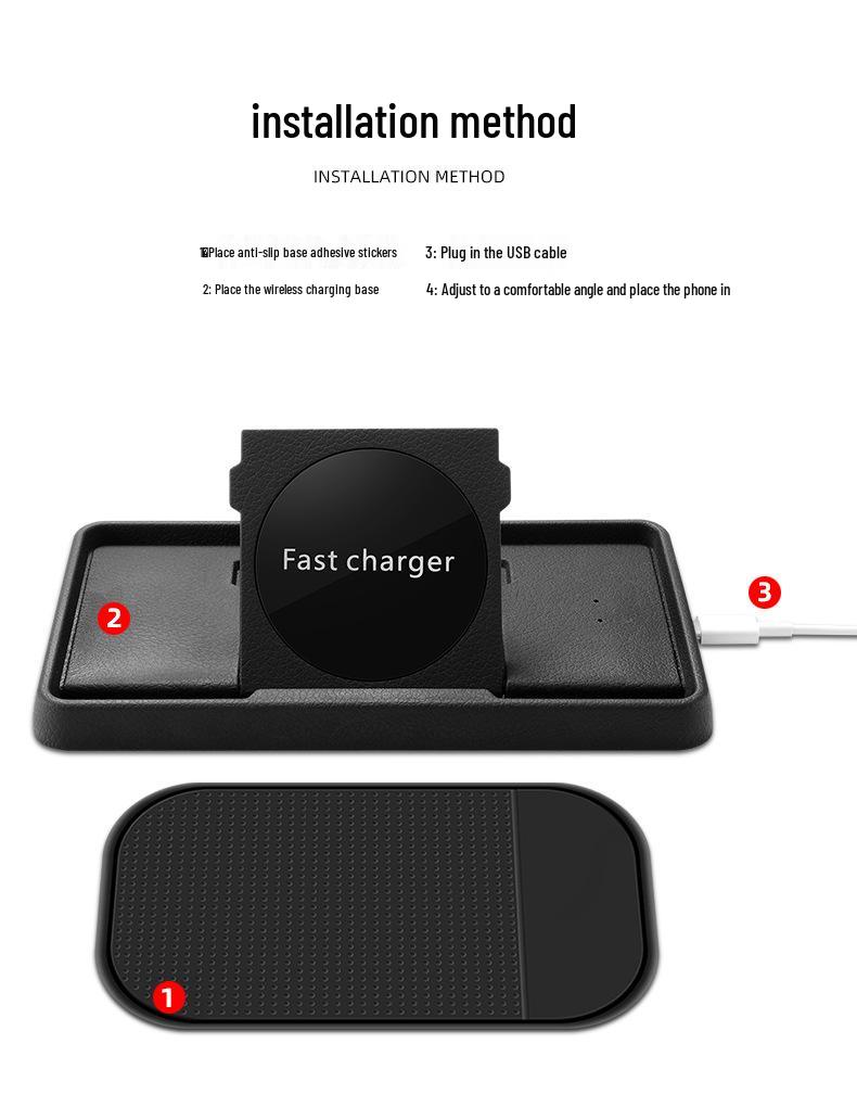 Apple Car Wireless Charging Stand with Huawei Super Fast Charging Capability