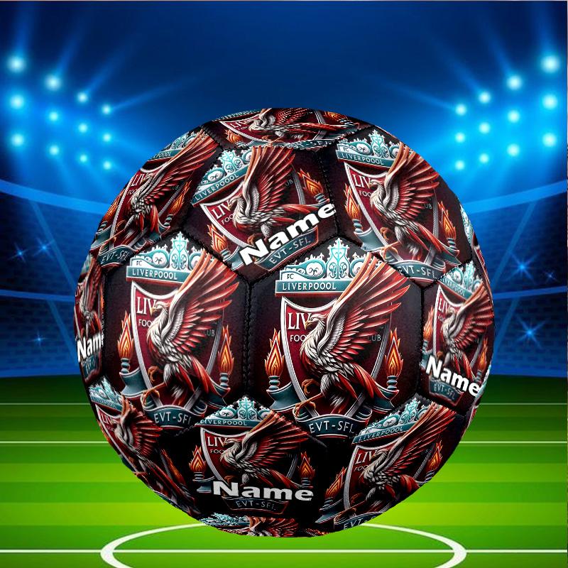 Custom Name Personalized Football Team F.C-A Print Size 5 Soccer Ball Training & Match Football, for Team, Kicking, Gift for Football Enthusiasts