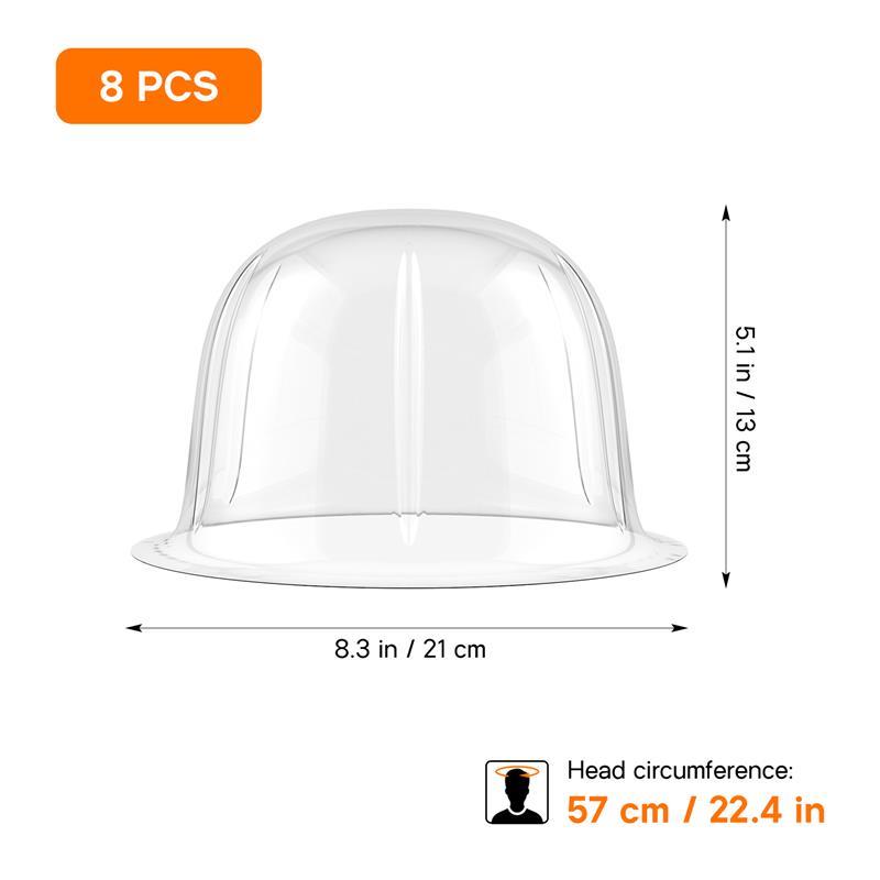 

Hat Stand Display Holder Plastic Rack Dome Storage Support Baseball Cap Holders Shaper Organizer Racks Machine Washing Caps белый