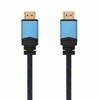 HDMI Cable - AISENS - 3 Meters - V2.0 - HDMI Type A Connectors - Multiple Shielding - Nylon Coating - Black/Blue