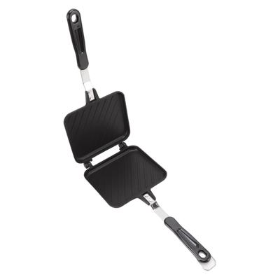Heißer Sandwich Maker Twill Abnehmbare Antihaft Doppel Seite Heizung Sandwich Pan für Küche