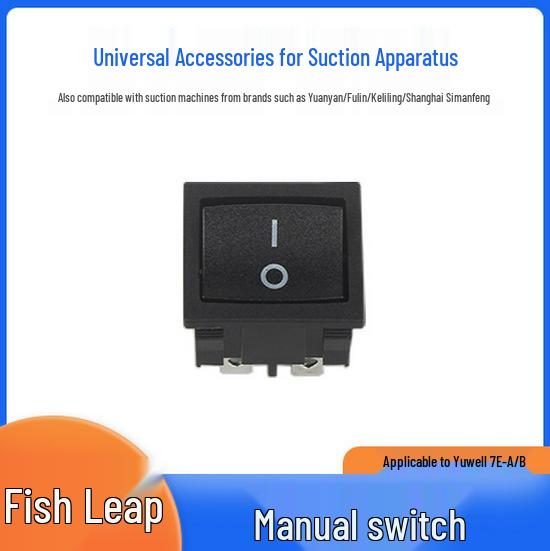 Yuwell Suction Apparatus Accessories: 7E-A/B/C Bottle, Hose, Filter, Tube, Overflow Valve.