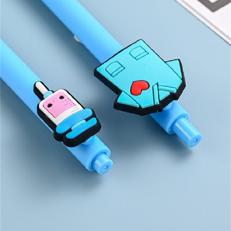 Neuartiger Gesundheits-Gelstift 0,5 MM Spitze Einziehbarer Gelstift Schnelltrocknend Glattes Schreiben zum Schreiben Notieren Journaling