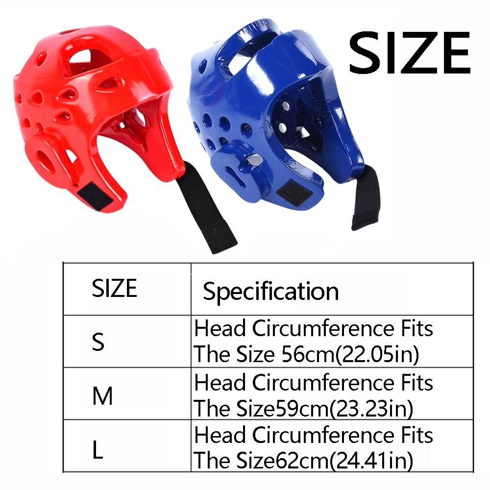 Portable Muay Thai Helmet S/M/L Kickboxing Helmet Sports Helmets Taekwondo Helmet Gear  Fitness