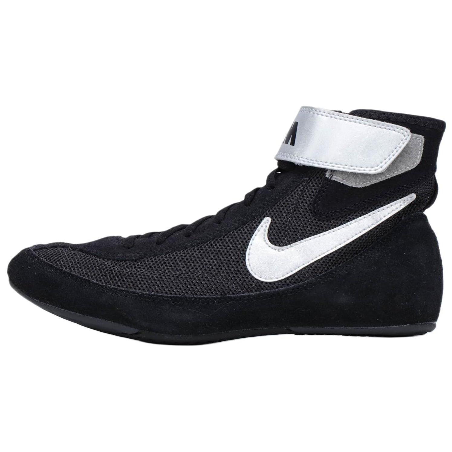 

New Nike SpeedSweep 7 Slip Resistant Abrasion Resistant High top Training Shoes Men s Black Silver 366683-004 41