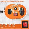 Promotion!EU Plug 1L High Handheld Steam Cleaner 6 High Speeds Pressure Temperature Portable Car Steam Cleaner Machine C