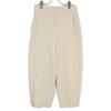 Chloe 14SPA21-14S132 Beige Acetate Light Crepe Pants Bottoms 34 beigeUsed