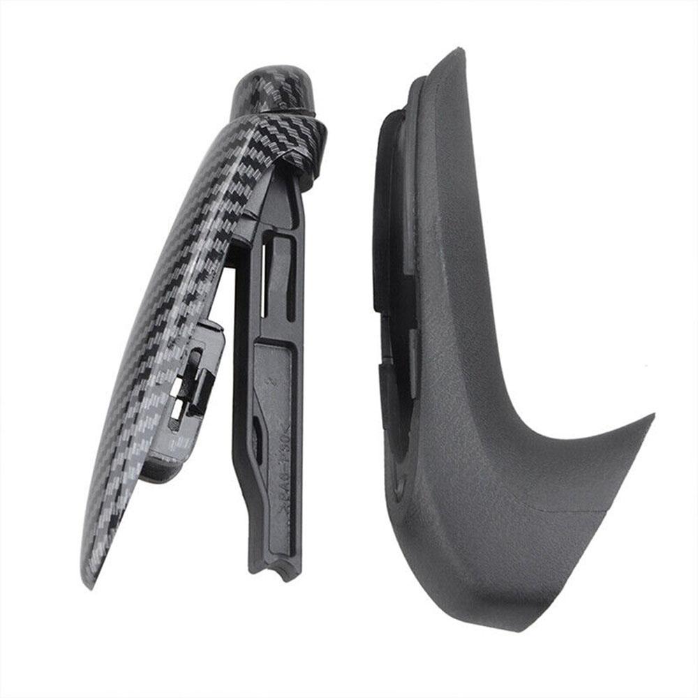New For 06-11 Honda Civic Coupe Sedan Carbon Fiber Look Front Hand Brake Trim Cover