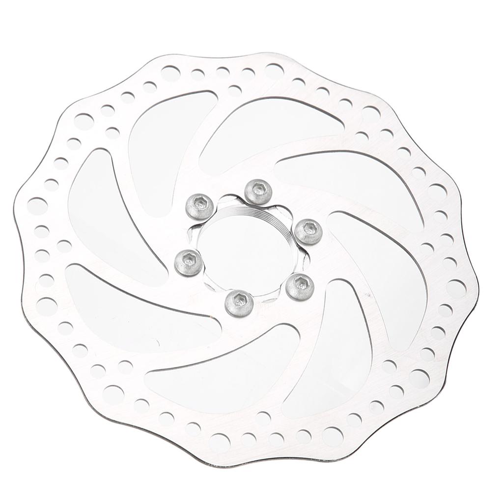 Bike Disc Brake Alloy Steel 160mm Threaded Hubs Bicycle Rotor Flange Adapter Accessories