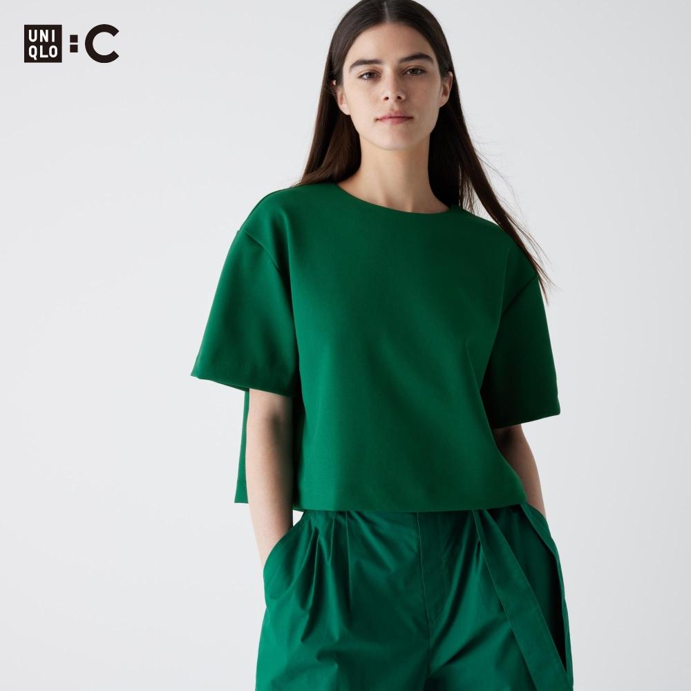 

UNIQLO JAPAN креп-джерси Т с короткими рукавами