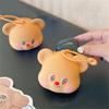 Silicone Butter Bear Keyring Case Multifunctional For Small Items USB Drive Everyday Use Bag