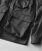GORDON MILLER WORKS_UTILITY VIBTEX Unisex Work Shirt, Size 1 (equivalent To JP M), Charcoal Gray, 1767072