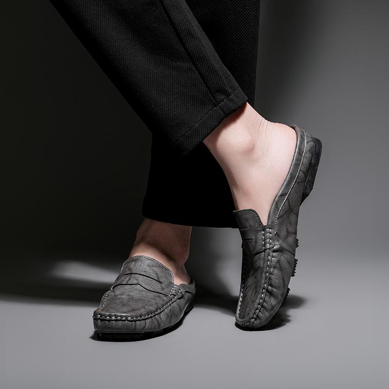 Casual Men's Leather Shoes Classic Elegant Gentleman Style Leisure Outdoor Street or Business Office Party Breathable Shoes