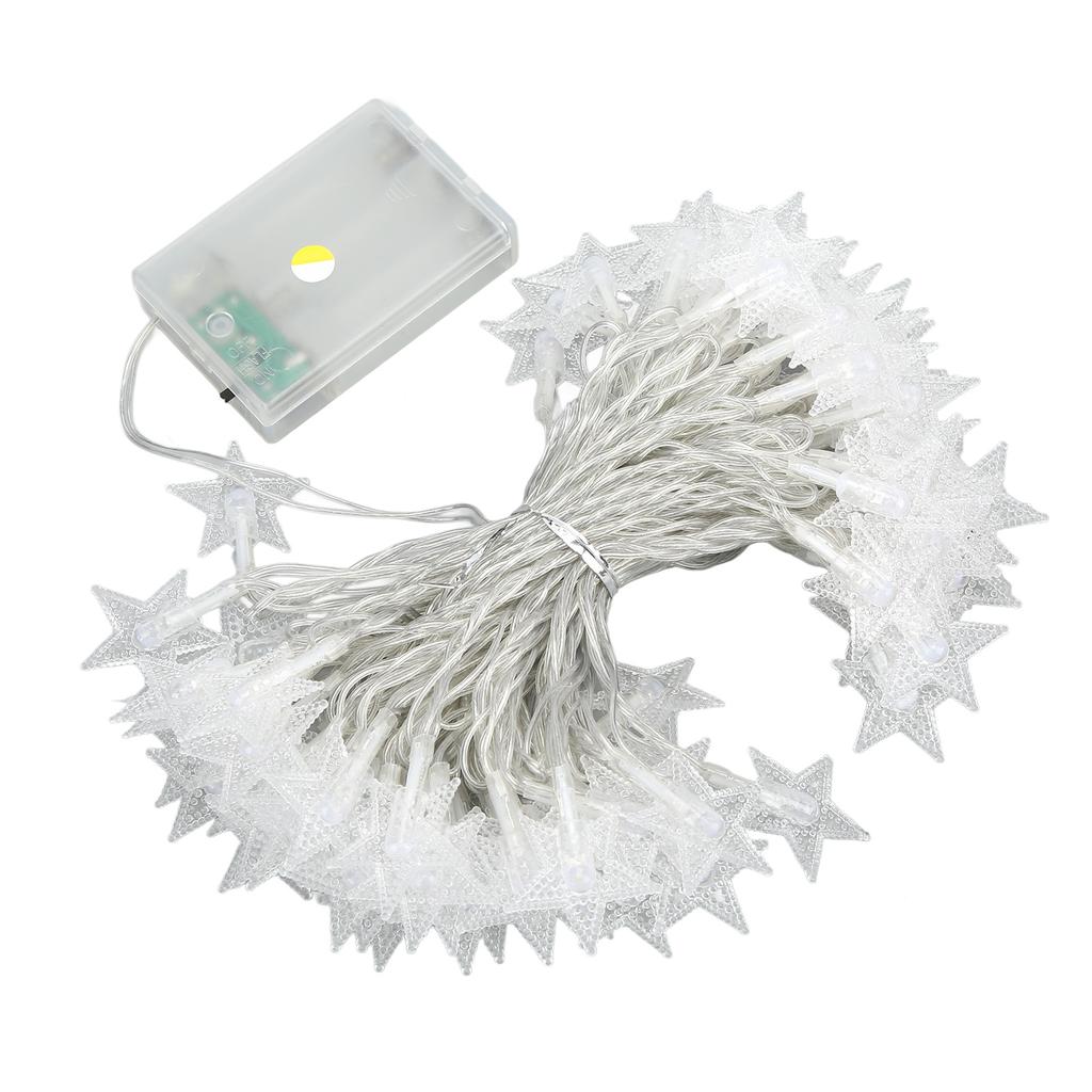 Star String Lights 3 To 4.5V Waterproof 10 Meter Battery Powered LED String Lights with Two Modes String Lights for
