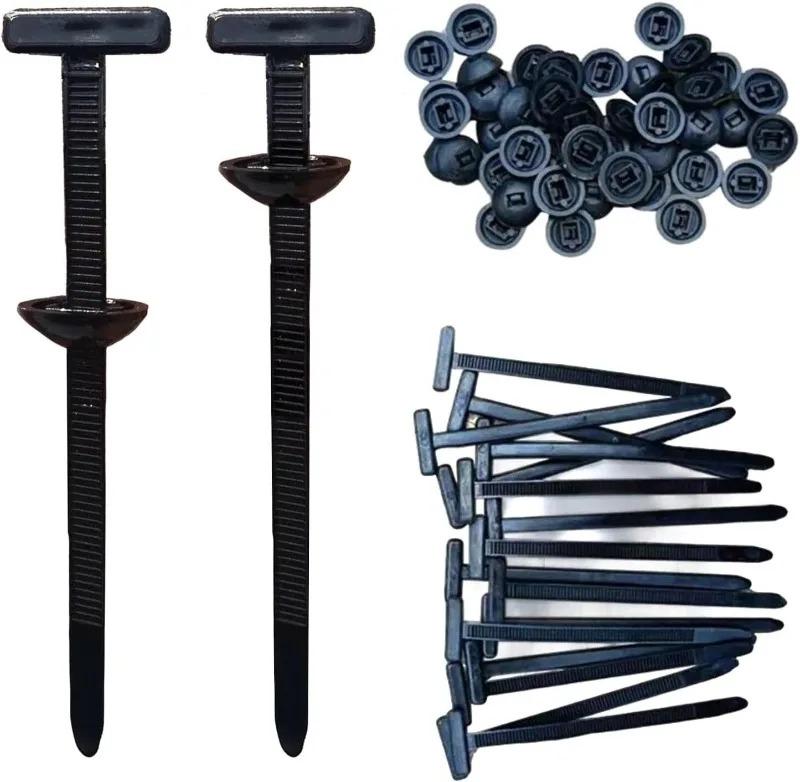 100/200 PIÈCES Câble en Nylon Collier de Câble Universel Boucle Robuste Autobloquante Fixe Fil Résistant Boucle Sangles de Fixation Pour Usage Intérieur et Extérieur