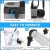 Portable Shower for Camping, Rechargeable Camping Shower Pump with LED Display for Outdoor Shower, Pet Bath, Car Washing