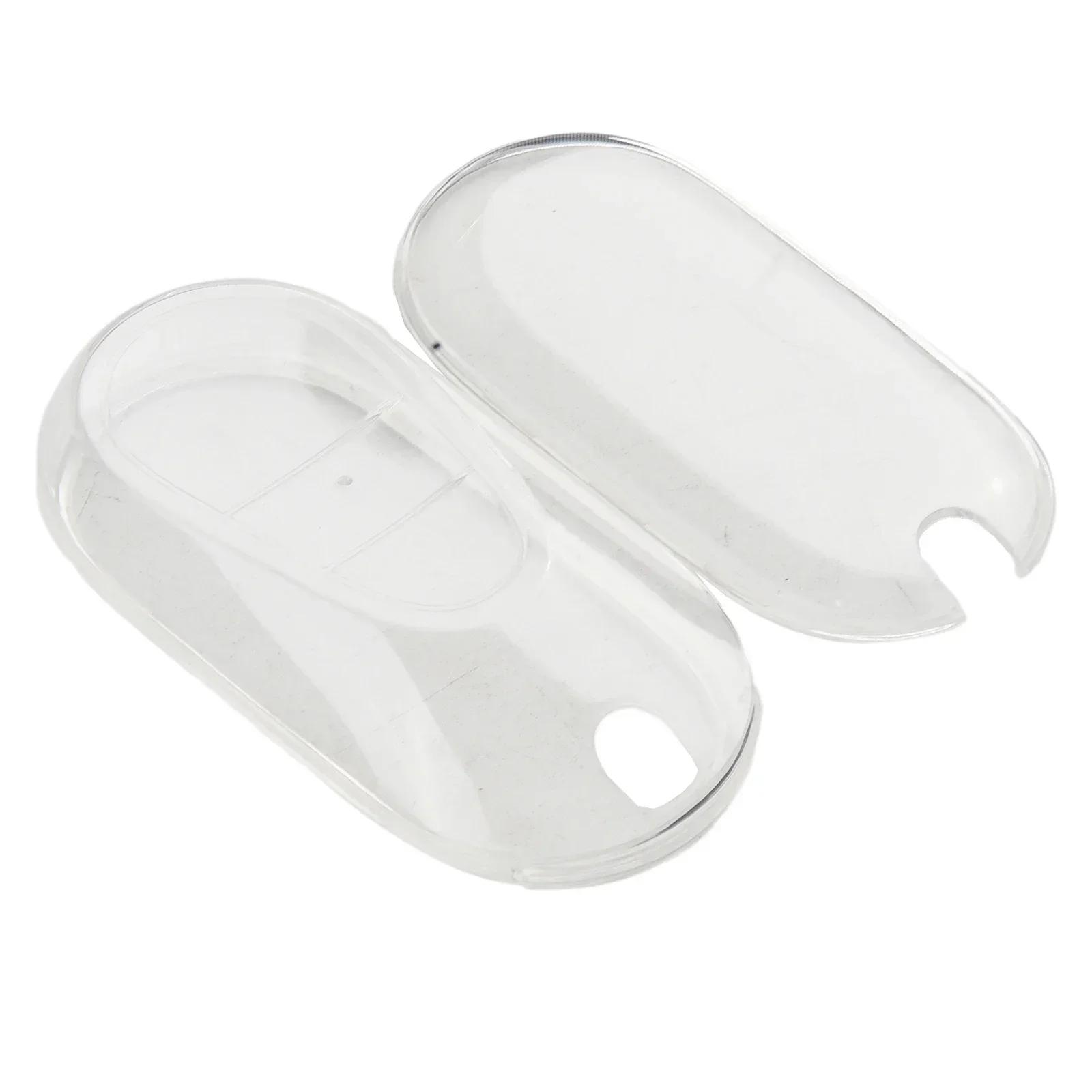 

Прозрачный чехол для брелока для Mercedes S EQE EQS Class, чехол для автомобильного ключа, держатель для аксессуаров для модификации прозрачный