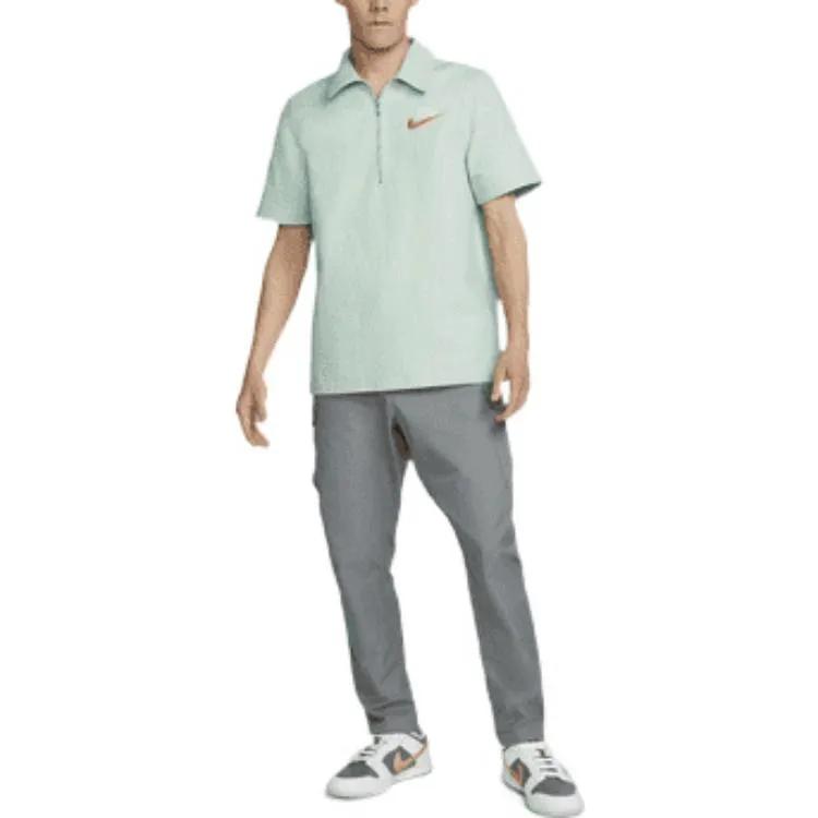 Nike Polo Shirt Men's Aqua Blue (Unisex) Polo Shirts DM5284 017