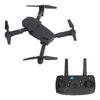 E88 4 Axle Aerial Quadcopter HD Double Camera High Resolution Flipping Folding RC Drone Black